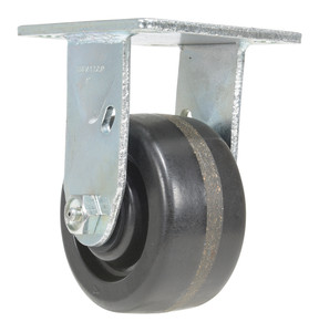 Vestil Phenolic Rigid Caster - 4 In. Diameter x 2 In. Width 800 lb - Black
