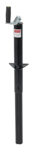 Vestil Steel Top Crank Trailer Jack - 5 In. x 9-3/4 In. x 26 In. 2000 lb - Black