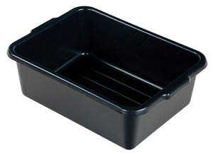 Vestil Polypropylene Commercial Cart Utility Box - 15-1/2 In. x 21-3/4 In. x 7 In. - Black