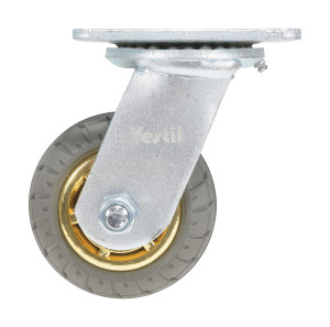 Vestil Flat-Free Swivel Caster - 4 In. Diameter x 2 In. Width 440 lb Dark - Gray