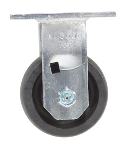 Vestil RollX Glass Filled Nylon Rigid Caster - 4 In. Diameter x 2 In. Width 1250 lb - Black