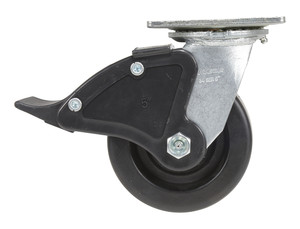 Vestil Phenolic Swivel With Total Brake Caster - 5 In. Diameter x 2 In. Width 1000 lb - Black