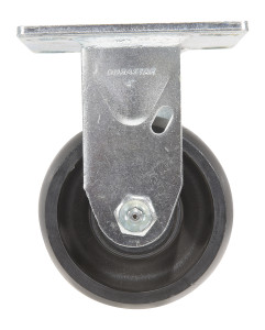 Vestil Glass Filled Nylon Rigid Caster - 4 In. Diameter x 2 In. Width 800 lb - Black