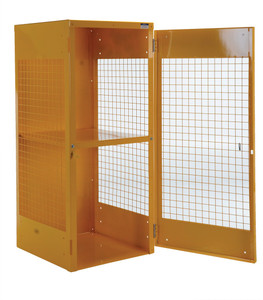 Vestil Steel Canadian LP Cylinder Storage Cabinet - 32 In. x 30 In. x 68-1/4 In. 8 Cylinder