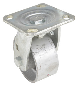 Vestil Cast Iron/Steel Swivel Caster - 4 In. Diameter x 2 In. Width 700 lb - Gray
