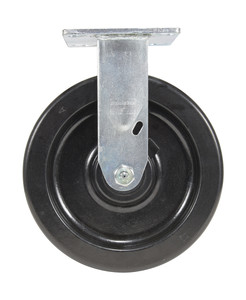Vestil Phenolic Rigid Caster - 8 In. Diameter x 2 In. Width 1250 lb - Black
