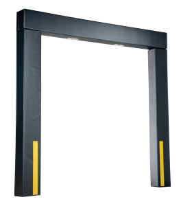 Vestil Vinyl Dock Seal - 10 In. 8 Ft. x 8 Ft. - Black