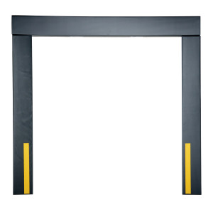Vestil Vinyl Dock Seal - 10 In. 8 Ft. x 8 Ft. - Black