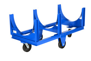 Vestil Steel Heavy Duty Cradle - 60-5/16 In. x 31-1/2 In. x 30 In. 4000 lb - Blue