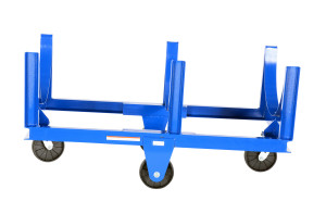 Vestil Steel Heavy Duty Cradle - 60-5/16 In. x 31-1/2 In. x 30 In. 4000 lb - Blue