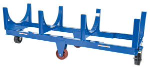 Vestil Steel Heavy Duty Cradle - 99-1/16 In. x 31-1/2 In. x 32-3/8 In. 10000 lb - Blue