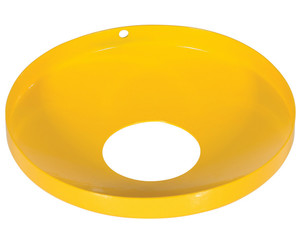 Vestil Steel Protective Dome Cover For - 4.5 In. Bollards - Yellow