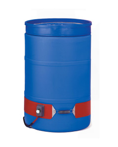 Vestil Poly Drum Heater For - 55 Gallon Drums - Red