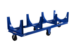 Vestil Steel Heavy Duty Cradle - 96-5/16 In. x 31-1/2 In. x 30 In. 4000 lb - Blue