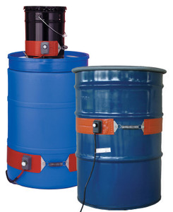 Vestil Steel Drum Heater For - 5 Gallon Pails - Red