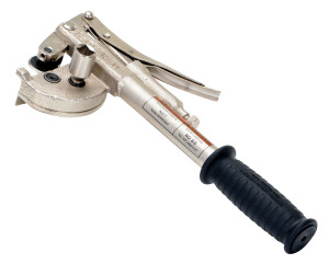Vestil Steel Manual Drum Deheader Express Open - 3 In. x 5-1/2 In. x 14 In. - Silver