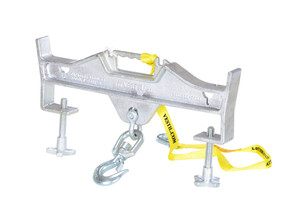 Vestil Steel Double Swivel Hoist Optioning Hook 2 In x 23-3/16 In x - 14-1/2 In 4000 lb - Silver