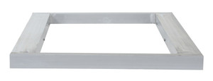 Vestil Aluminum Pallet Dolly with Tilt - 40 In. x 48 In. 4000 lb - Silver