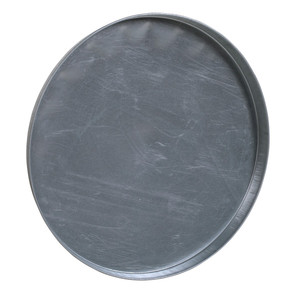 Vestil Galvanized Closed Head Drum Cover - 23-13/16 In. Inside Diameter - Silver