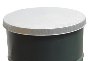 Vestil Galvanized Steel Closed Head Drum Cover - 23-13/16 In. Inside Diameter 15 Pack - Gray