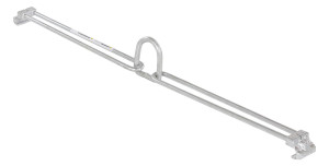 Vestil Iron Drum Sling - 4 In. x 2-1/4 In. x 22-1/4 In. 1000 lb - Silver