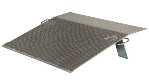 Vestil Aluminum Economizer Dock Plate Usable - 48 In. x 36 In. 3/8 In. Plate Thickness 3500 lb