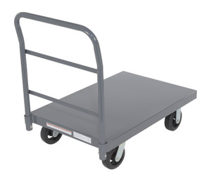 Vestil Steel Smooth Deck Platform Truck - 24 In. x 36 In. 2000 lb - Gray