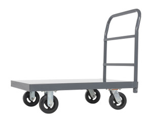 Vestil Steel Smooth Deck Platform Truck - 24 In. x 36 In. 2000 lb - Gray