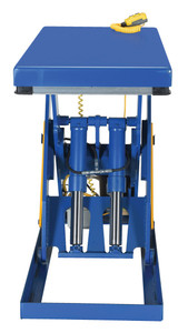 Vestil Steel Electric Hydraulic Lift Table - 24 In. x 48 In. 4000 lb - Blue
