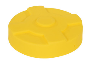 Vestil Low-Density Polyethylene Drum Cover - 30 Gallon - Yellow