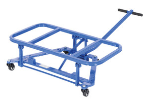 Vestil Steel Desk Mover - 15-3/4 In. x 33 In. x 31 In. 600 lb - Blue