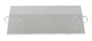 Vestil Aluminum Economizer Dock Plate Usable - 36 In. x 24 In. 3/8 In. Plate Thickness 3600 lb