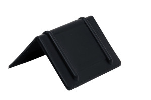 Vestil Plastic Edge Guards - 1000 Pieces 2-1/4 In. x 2-1/4 In. x 2-1/2 In. - Black