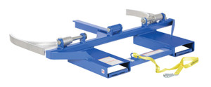 Vestil Steel Adjustable Double Drum Gripper - 35 In. x 45 In. x 7-1/2 In. 1500 lb - Blue