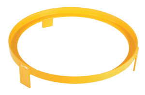 Vestil Steel Drum Tier - 55 Gallon 24-1/8 In. Inside Diameter 2300 lb - Yellow