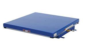 Vestil Steel Electric Hydraulic Lift Table - 48 In. x 48 In. 1000 lb - Blue