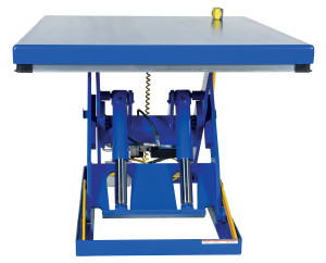 Vestil Steel Electric Hydraulic Lift Table - 48 In. x 60 In. 4000 lb - Blue