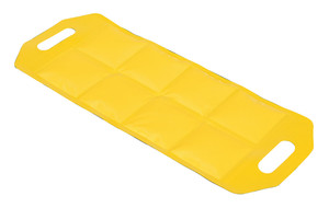 Vestil Vinyl Dock Draft Mats - 24 In. Usable Length Black / - Yellow
