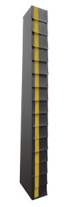 Vestil Factory Installed Full Height Pleats and Guide Strips For Dock Seal/Shelters