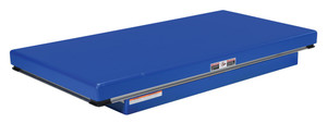 Vestil Steel Electric Hydraulic Lift Table - 30 In. x 60 In. 2000 lb - Blue
