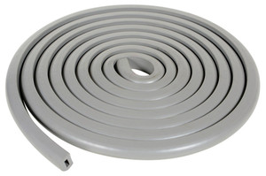 Vestil Rubber Edge Corner and Surface Guard - 240 In. x 1-1/16 In. x 15/16 In. - Gray