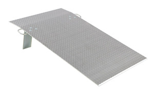 Vestil Aluminum Economizer Dock Plate Usable - 36 In. x 60 In. 3/8 In. Plate Thickness 1400 lb