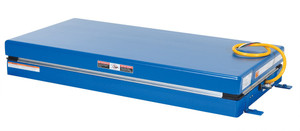 Vestil Steel Electric Hydraulic Lift Table - 24 In. x 48 In. 3000 lb - Blue