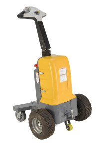 Vestil Electric Powered Tugger with - 3000 lb Pull - Yellow/Black