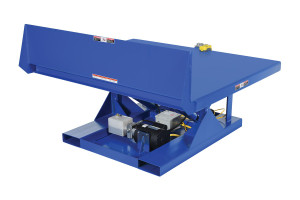 Vestil Steel Efficiency Master Tilt Table - 60 In. x 50 In. 6000 lb - Blue