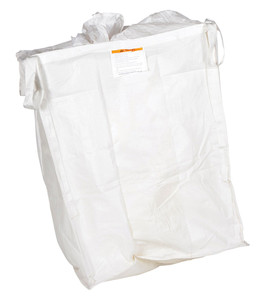 Vestil Polypropylene Coated Fabric Hopper - 40 Cubic Foot 3,300 lb - White
