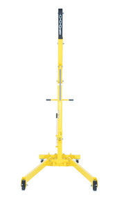 Vestil Steel Shop Crane Engine Hoist with Folding Legs - 2000 lb - Yellow