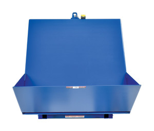 Vestil Steel Efficiency Master Tilt Table - 90 Degree Tilt 42 In. x 50 In. 6000 lb - Blue