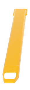 Vestil Steel Single Fork Extension - 4 In. x 54 In. 4000 lb - Yellow