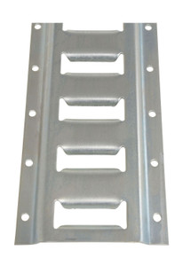 Vestil Steel Zinc Plated E-Track - 5 Ft. Length 1 Pack - Gray